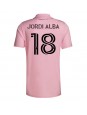 Billige Inter Miami Jordi Alba #18 Hjemmedrakt 2023-24 Kortermet